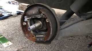 Pressed wheel bearing replacement (without a press...)