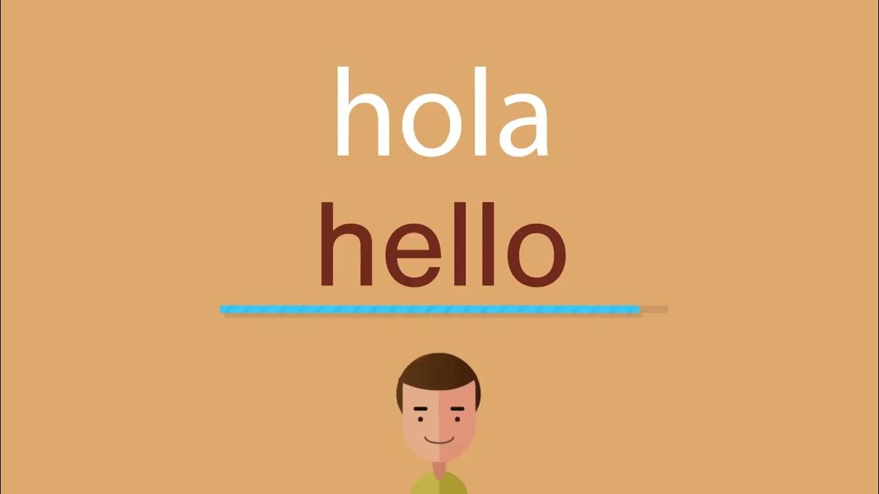 Introducir 59+ imagen hola e ingles