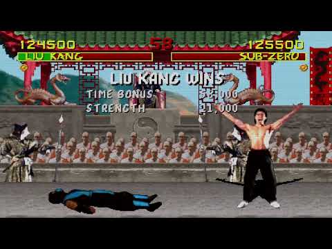 Mortal Kombat - Liu Kang vs Sub-Zero