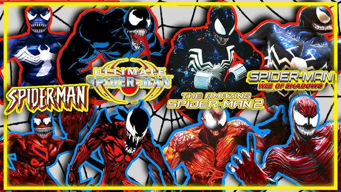 Spider-man Web of Shadows Symbiote Pattern V1 