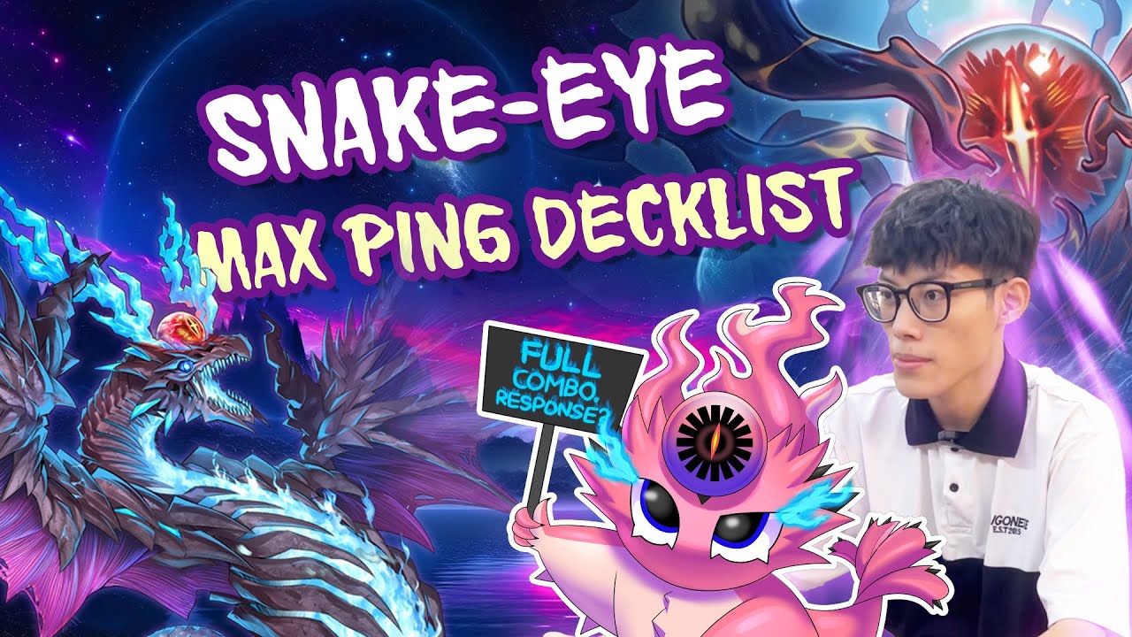 Decklist Yu-Gi-Oh! Snake-eye lấp lánh như những vì sao - Bài thủ Lê ...