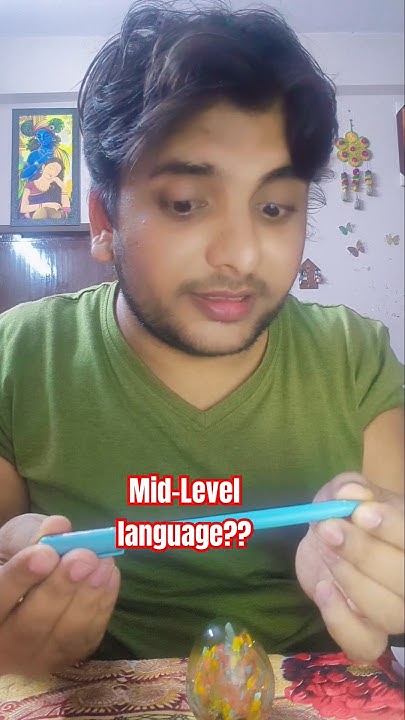 What is a mid level programming language? #programming - YouTube