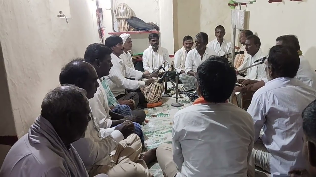 దర్శనమీయరా గానం విశ్వనాథం పంతులు తబలా వీరన్న ఆత్మలింగ మహారాజ్ నల్లం బల్లి లో