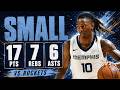 Javon Small 17 pts 7 rebs 6 asts vs Rockets 2026 Summer League