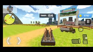Part - 3 | Camel & Sheep Transport - Farm Animal Transporter - Truck Driving 3D - Android Gameplay screenshot 5