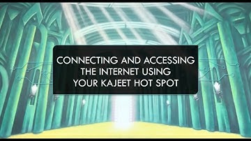 How to Connect your Kajeet HotSpot