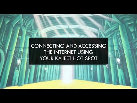 How to Connect your Kajeet HotSpot