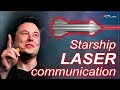 How SpaceX Starship will communicate with the colonies on Moon and Mars.