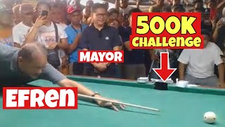 500K Billiard Challenge ni Mayor kay Efren Reyes and Django Bustamante