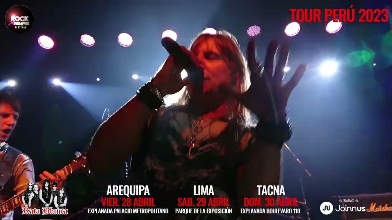 SPOT RATA BLANCA TOUR PERÚ 2023 AREQUIPA LIMA TACNA YouTube
