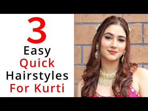 Gorgeous Easy Open Hair Hairstyles For Saree Hair Style, 50% OFF