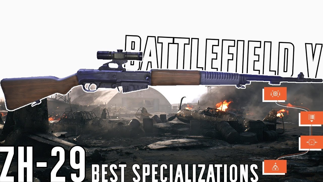 ZH-29 Best Specialization Path & Gameplay - Battlefield V