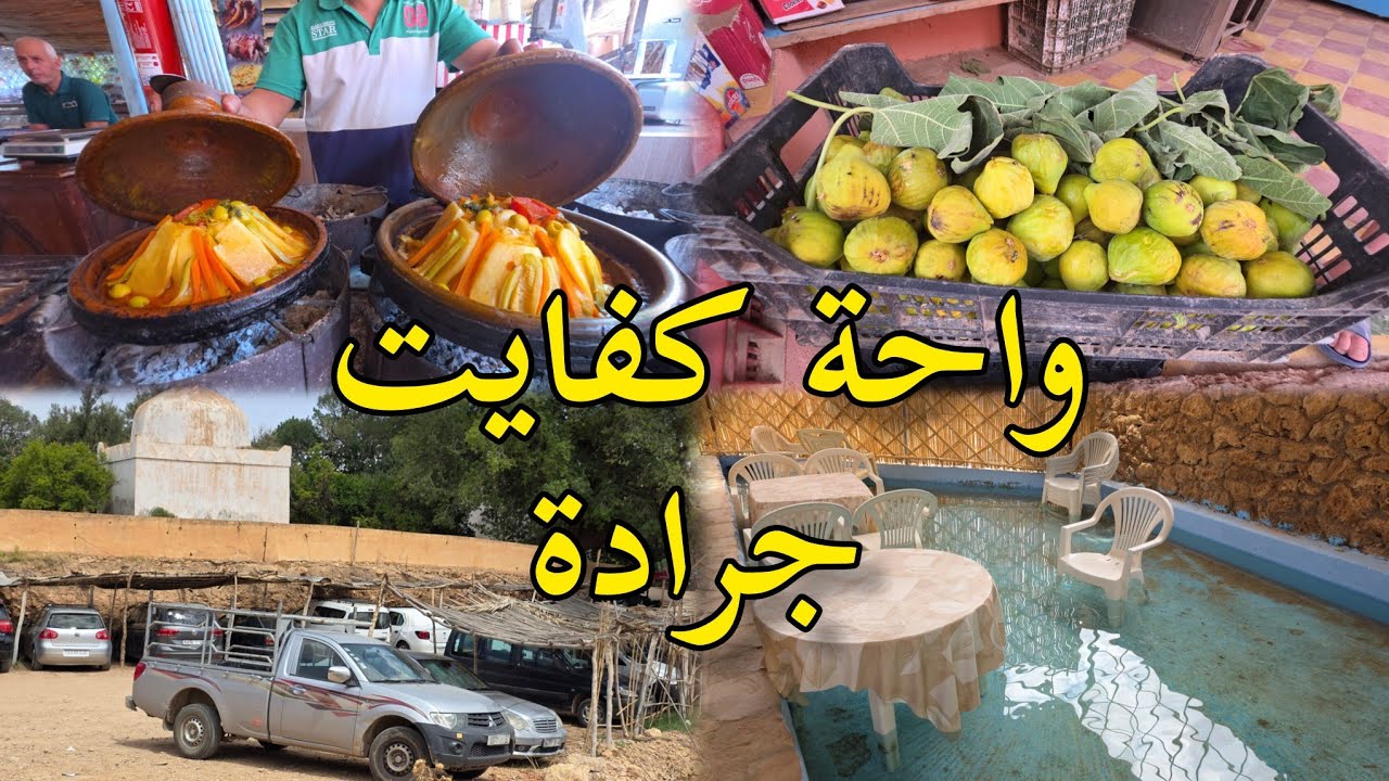 واحة كفايت أجواء الصيف و سحر الطبيعة إقليم جرادة