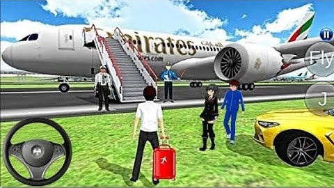 Today I Use Plane For Traveling - 3D Driving Class New Update - 2025 Android Gameplay - 3D CarGame