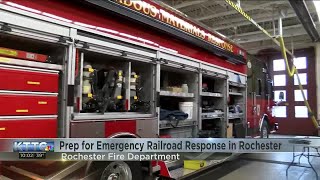 Rochester crews prepare for emergency railroad response