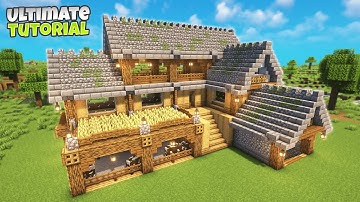 Minecraft Ultimate Survival Base Tutorial⚒️