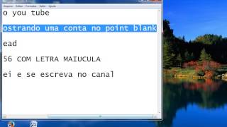 conta abandonada no point blank