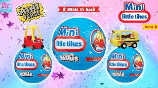 ( VINTAGE TOYS ) OPENING MINIVERSE LITTLE TIKES MINIS SERIES 2!