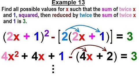 Algebra - Ch. 9: Solving Word Problems with Factoring (14 of 17) Example 14