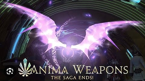 FFXIV All Summoner Anima relic weapons