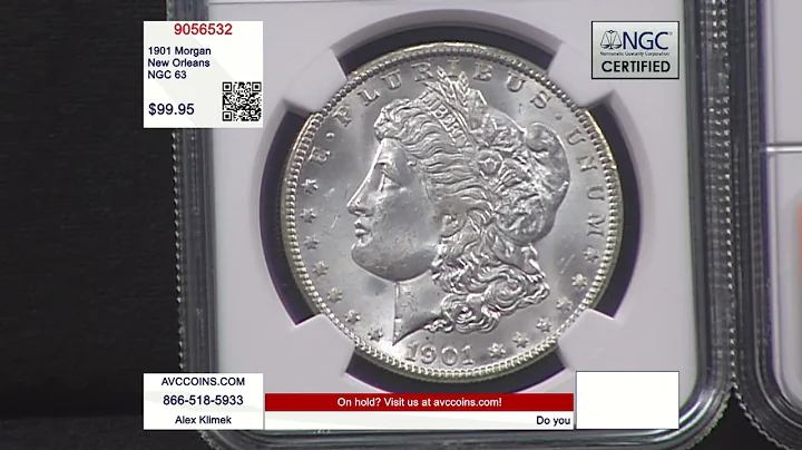 1901 Morgan Dollar - New Orleans - NGC 63