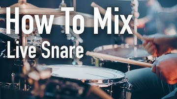 How to Mix LIVE Snare Drum | Gate, EQ, Compression, Parallel #drums #snaredrum