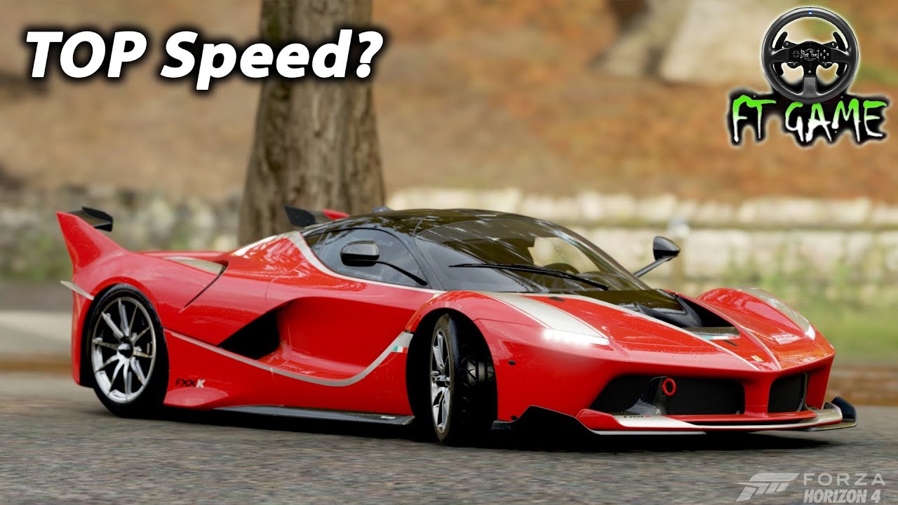Høflig lille Forkert Ferrari FXX K TOP Speed & Gameplay! | Forza Horizon 4 - YouTube