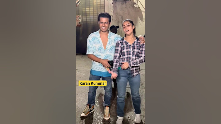 Neil Bhatt and Aishwarya Sharma after shooting #ghkkpm #bts gum hai kisi ke pyar mein shooting