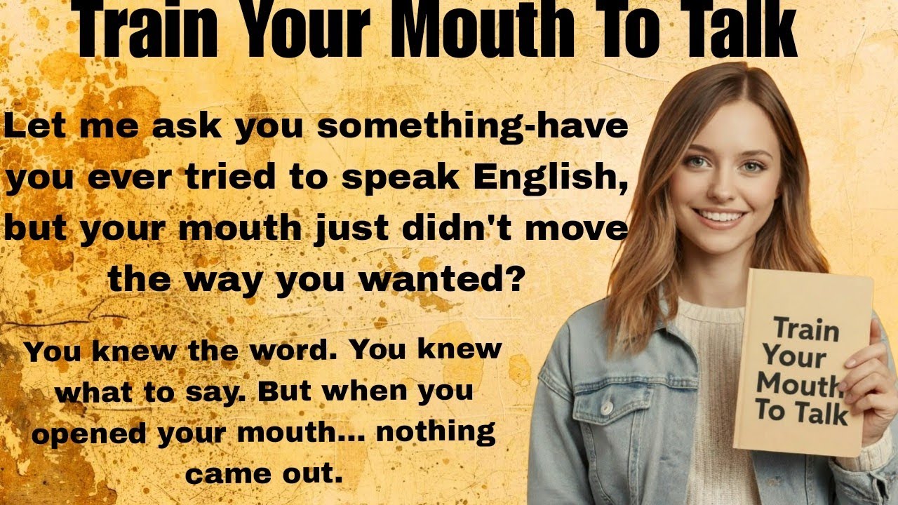 How To Train Your Mouth To Talk || Graded Reader || Improve Your ...