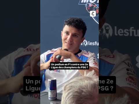 😲🏆 Isack Hadjar prêt à échanger un podium en F1 contre une LDC ?!