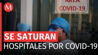 12 centros de salud a máxima capacidad por covid-19 en México