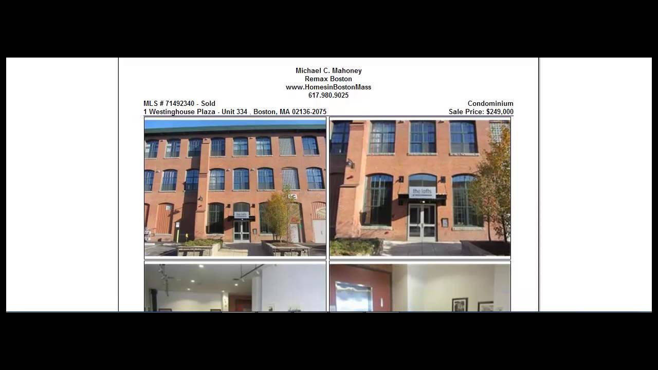 Westinghouse Lofts in Readville Hyde Park MA 02136 617.980.9025 YouTube