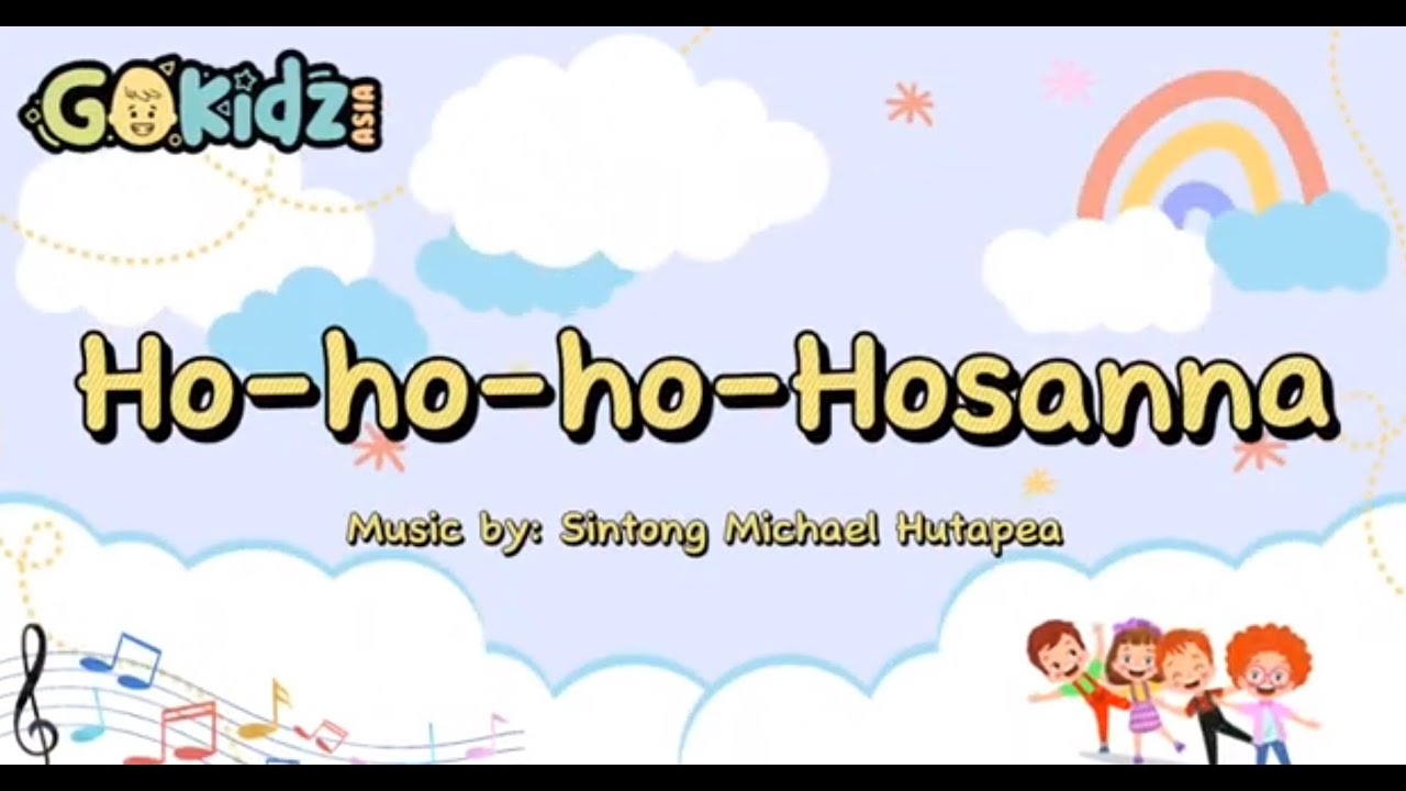 Ho ho ho hosanna Minus One Lyrics - YouTube