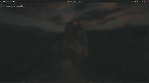 how to install firefox on arch linux (btw) on nixos (btw)