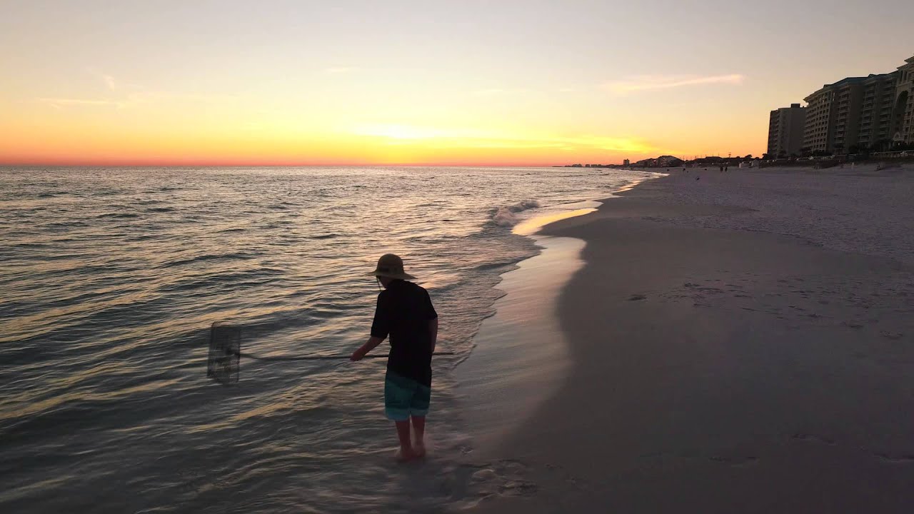 Kids Surf Fishing at Sunset in Destin, Florida YouTube