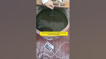See how to measure the water depth with XDB500 liquid level sensor