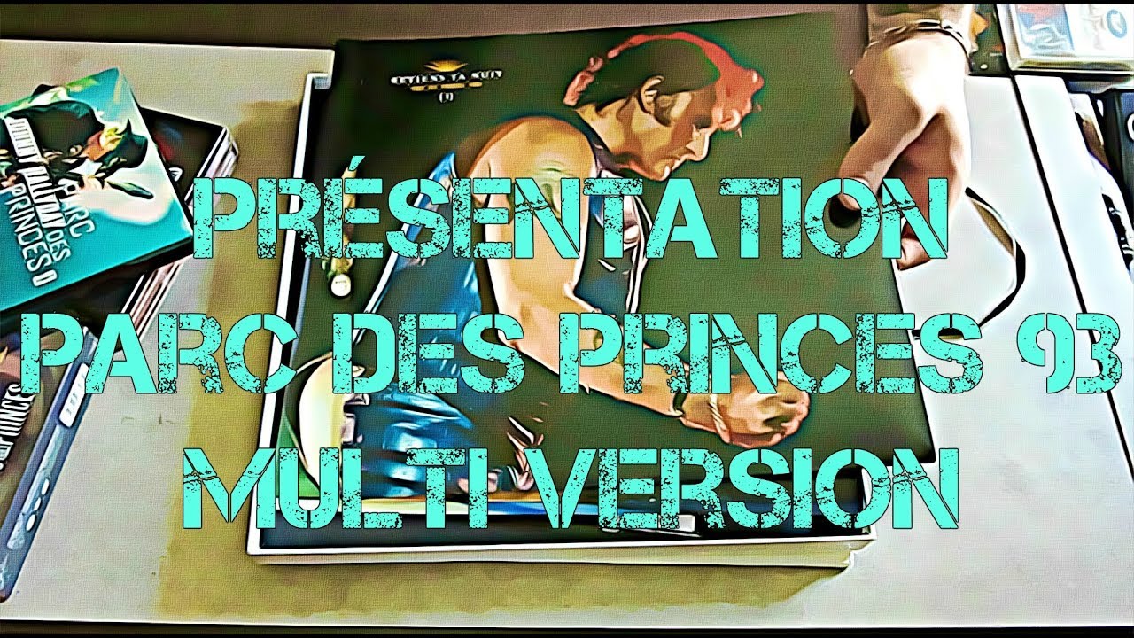 Présentation JOHNNY HALLYDAY PARC DES PRINCES 93 CD/DVD/VHS/VINYLE
