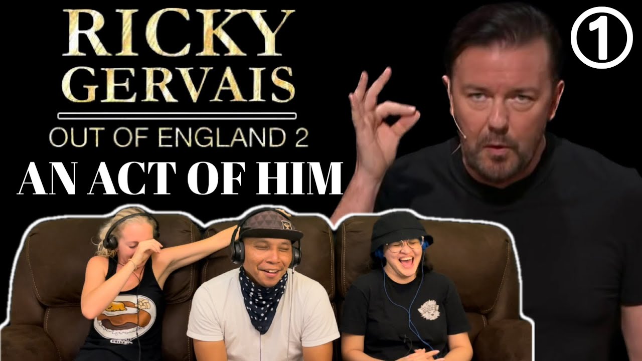RICKY GERVAIS: Out Of England 2-1 (An Act Of Him) - Reaction! - YouTube