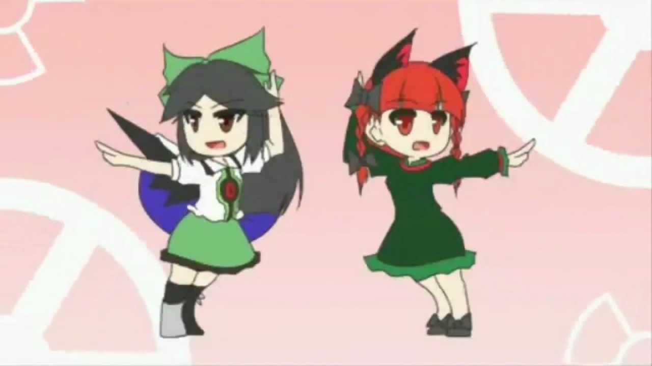 Touhou - Okuu & Orin's Dekkaiwa!! {1080p}