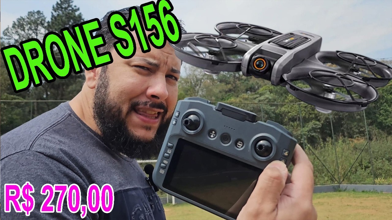 Avata Clone Drone S156 Outdoor Wind Test Image Quality Let's see