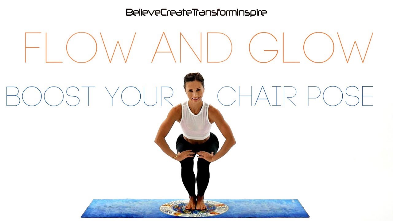 Challenging Chair Yoga Exercises - Man Flow Yoga