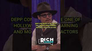 What is Johnny Depp's net worth after 'JEANNE DU BARRY' ?