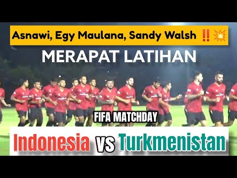 FULL SKUAD TIMNAS SENIOR ‼️ Jelang FIFA MATCHDAY INDONESIA VS TURKMENISTAN #STADION THOR SURABAYA