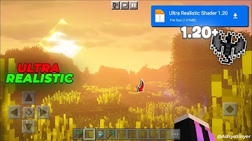 Ultra Realistic Shader for MCPE - 1.20 🫢 | No Clickbait - [ Render Dragon ]