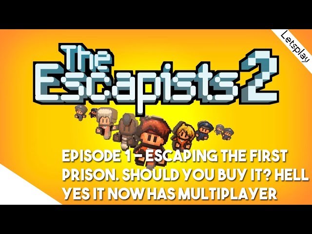 Let's Escape Prison in The Escapists on Xbox One - Escapists Xbox One  Gameplay 