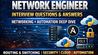 Network Engineer Interview Questions & Answers | Networking + Automation Deep Dive