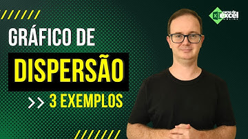 Como fazer gráfico de dispersão no Excel