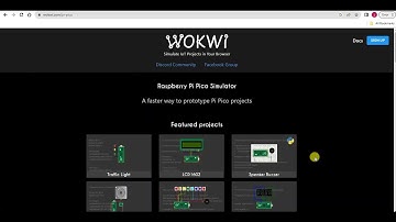 video 3   WOKWI Micropython en raspberry pie pico