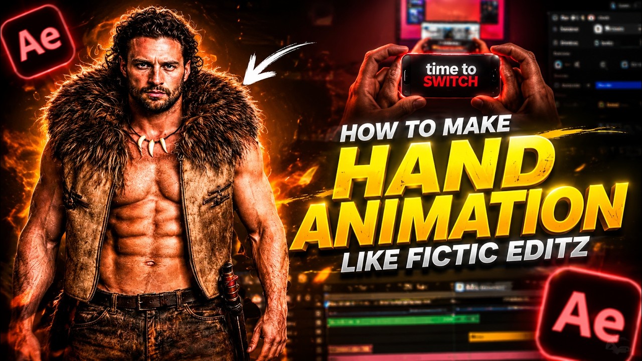 How To Make Viral Hand Transitions Tutorial Like Fictic Editz ⚡ | After ...