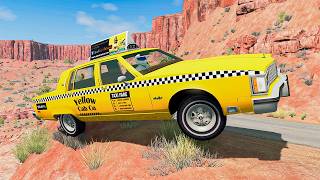 Cliff Drops #5 - BeamNG DRIVE | Marathon